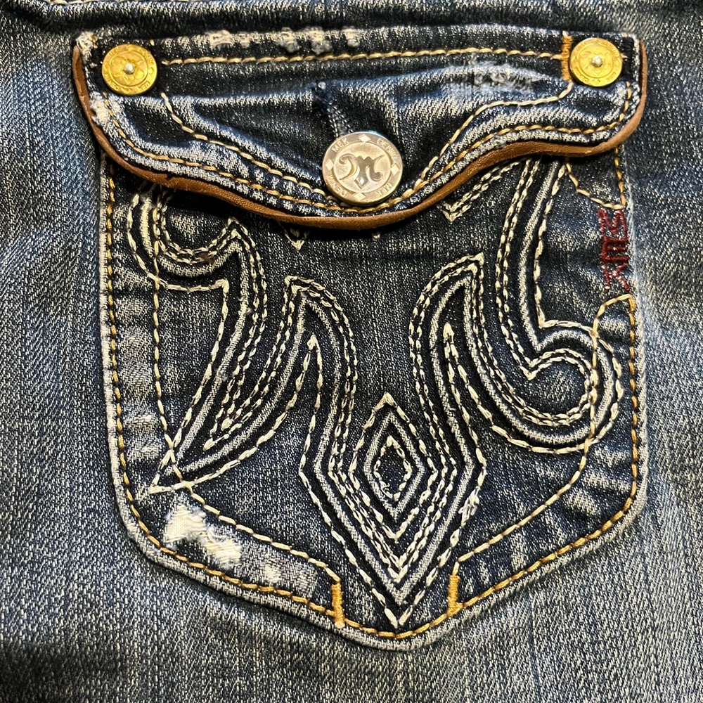 Mel Denim USA miniskirt